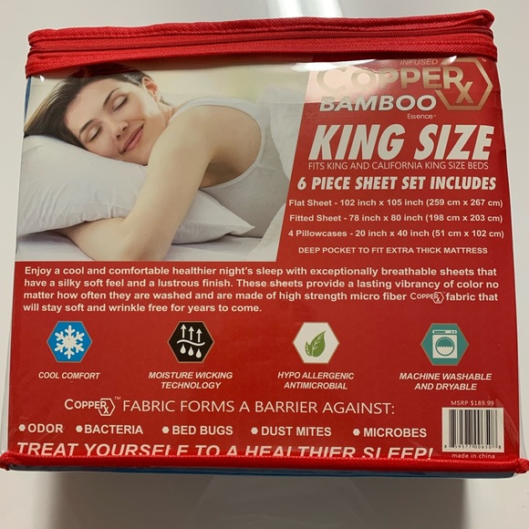 Copper X Bedding Copper X Bamboo Sheet Set Poshmark